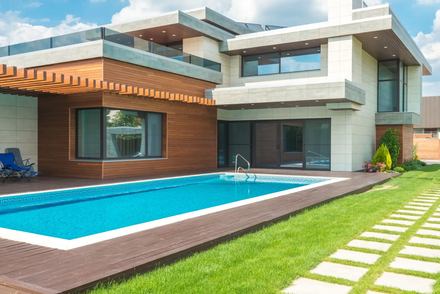 Swimming pool built in Lower Portland, NSW